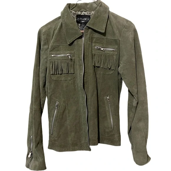 Selene Sport Jackets Coats Selene Sport Vintage Leather